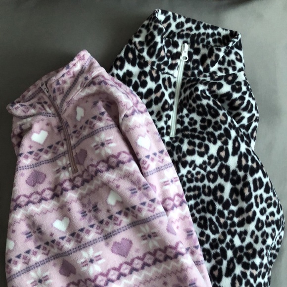 Two Girls Children’s Place 1/4 Zip Up Fleece Long Sleeves Sweater / Pullovers - Picture 15 of 15